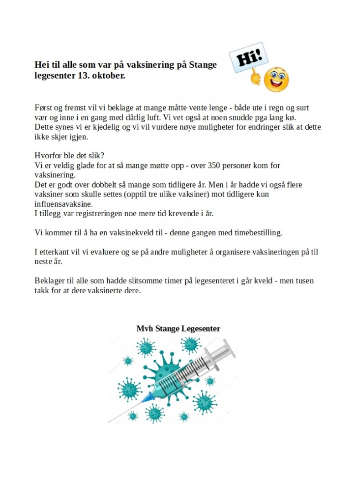 beklager